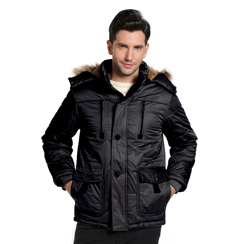 HEE GRAND 2018 Men Jacket Casual Fashion Style Cotton Coat