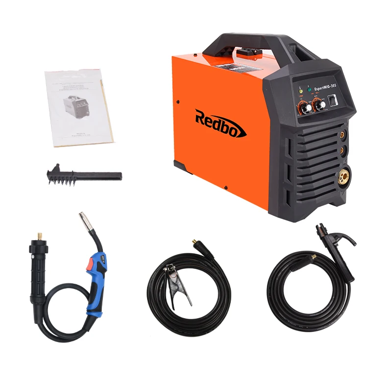 2017 Новый ограничен по времени Redbo Mig Mag 205 220v Igbt инвертор Co2 газовый экранированный