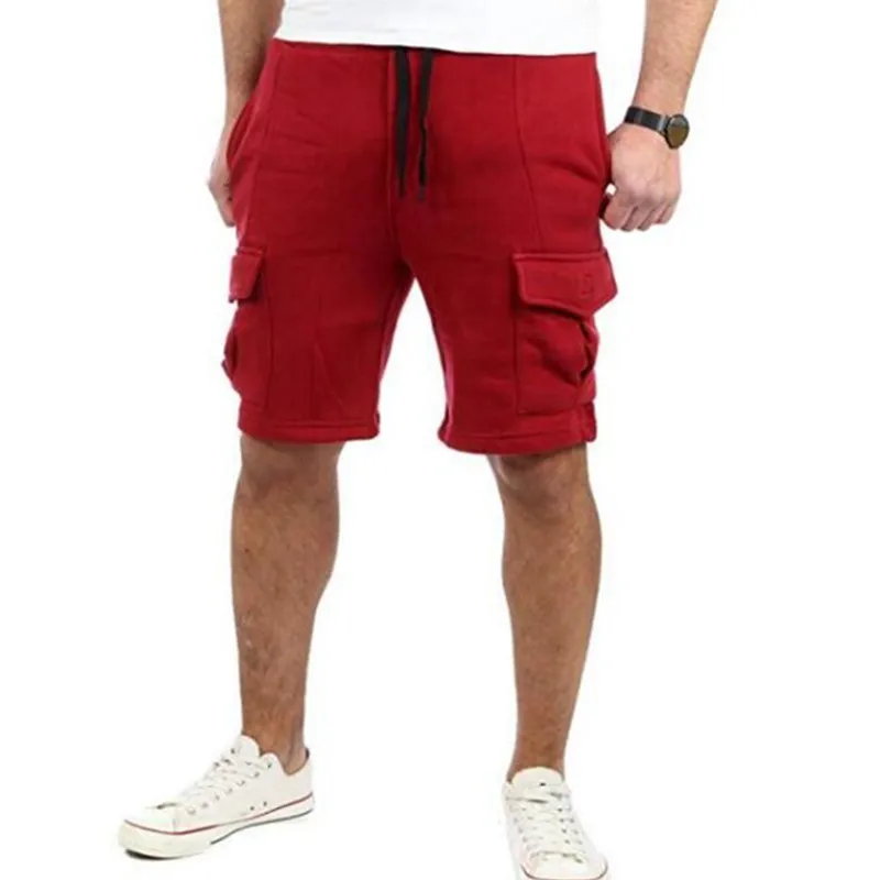 

2019 New Loose Cargo Shorts Men Cool Summer Short Pants Hot Sale Homme Cargo Shorts Bermuda Masculina Modis Streetwear