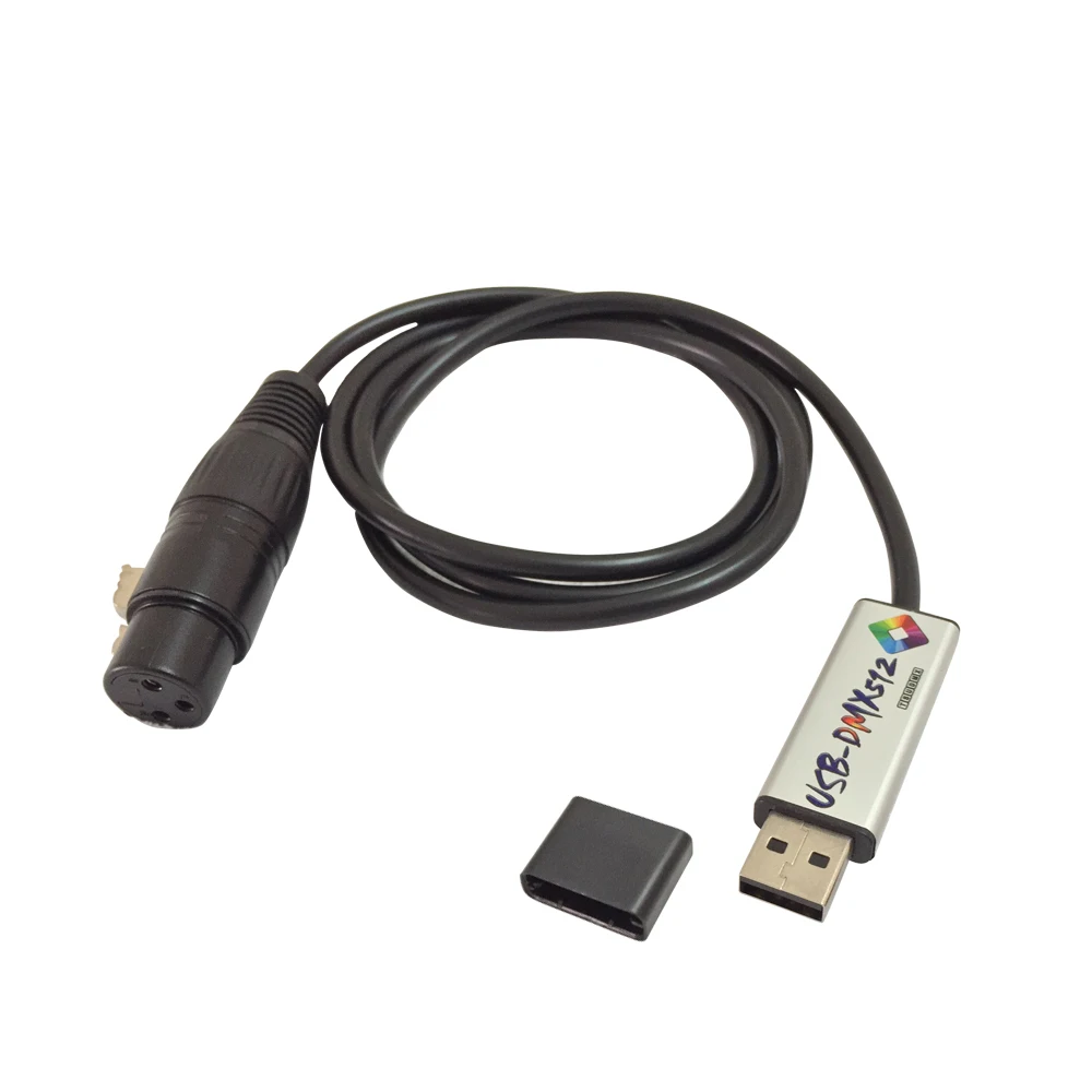 2018 Новый Стиль DMX512 USB Интерфейс адаптер ПК Освещение сцены контроллер|stage lighting