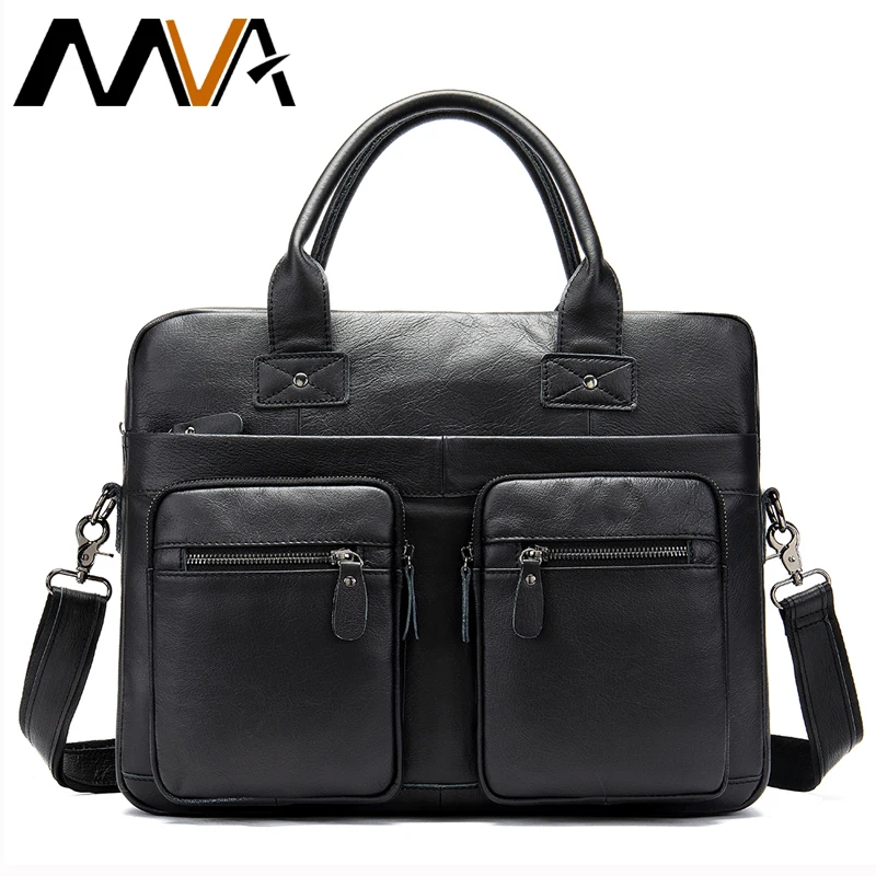 

Fashion Messenger Bag Men Leather Briefcases Men Business Genuine Leather Briefcase Laptop Bag Travel Men's Briefcase Male 8380