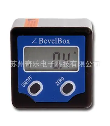 

Electronic digital display angle meter with rotary digital display angle ruler