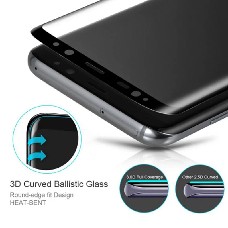 Dreamysow-3D-Curved-Full-cover-Screen-Protector-Tempered-Glass-For-Samsung-Galaxy-S9-S9-Plus-HD