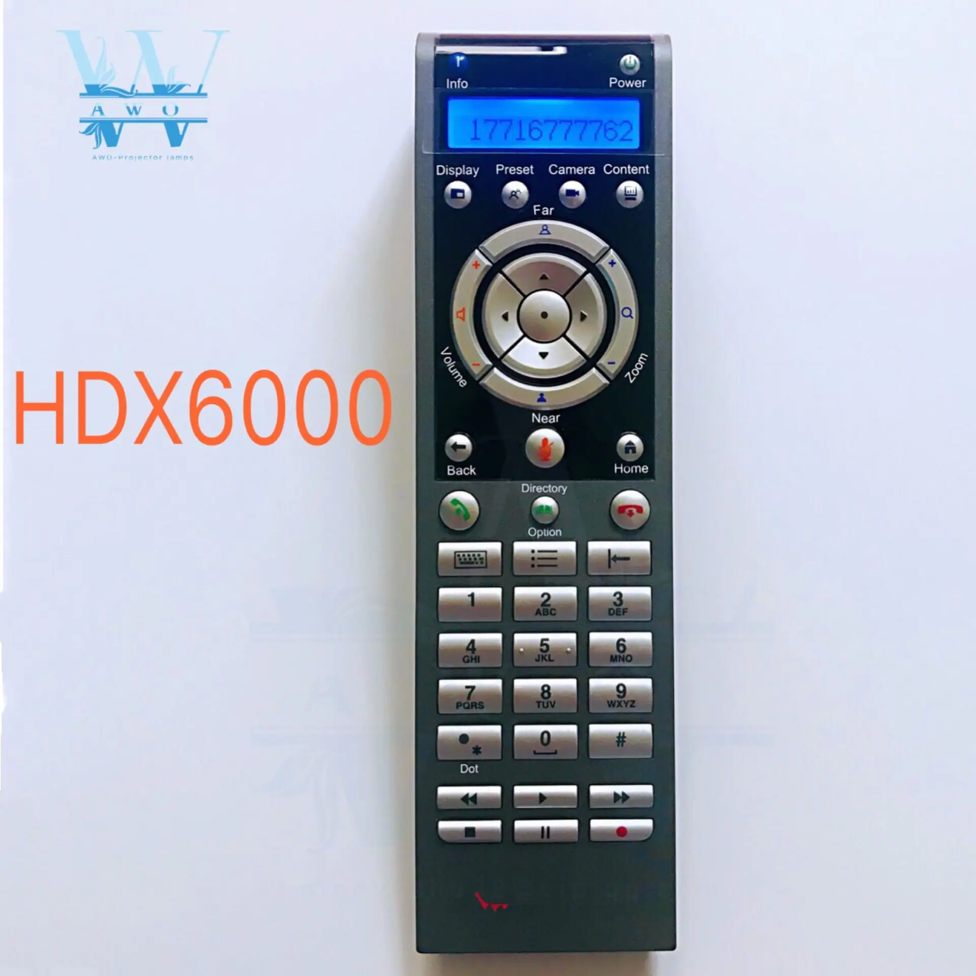 جديد الأصلي عن بعد تحكم للفيديو نظام ل بوليكوم المؤتمر HDX6000 HDX7000 HDX8000 HDX9000