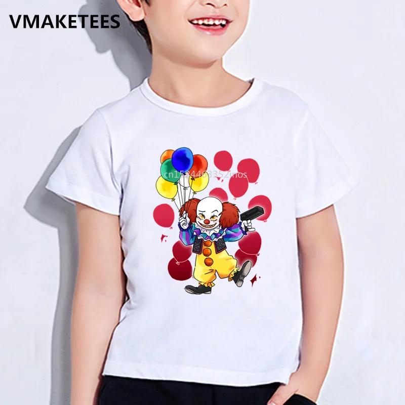 Camiseta Game Over De Algodão Para Adultos Pennywise Clown  Jm