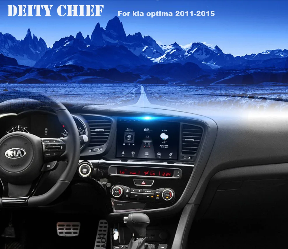 Perfect Android8.1 Car 9inch Radio 2din multimedia Player GPS Navigation DVR For kia optima 2011-2014 0