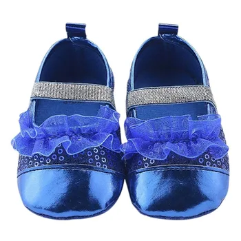 

Lovely Newborn Soft PU Baby Girls Shoes Sole Breathable An-Slip Shallow Infant Kids Casual First Walker 0M-18M