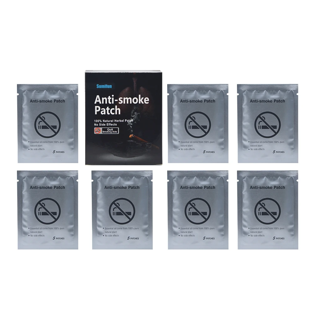 Sumifun 70pcs Anti-smoke Patch Stop Smoking Balm Patch 100% Natural Ingredient Quit Smoking Cessation Plaster Health Therapy-6