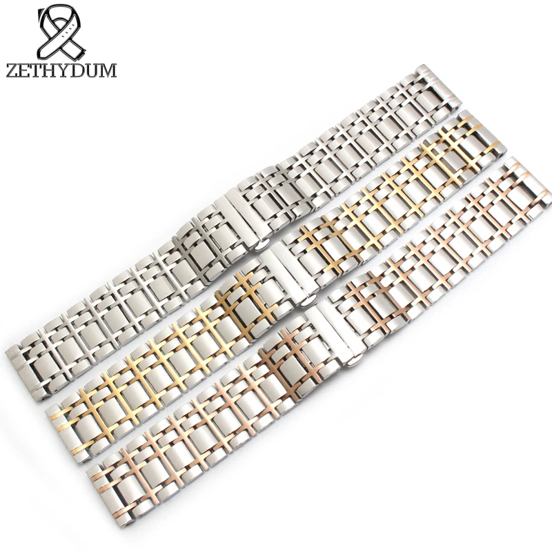 

Stainless Steel watchband 20mm soil metal bracelet for mens watch belt for BU1938 BU9109 BU1375 BU1350 BU1366 watch belt
