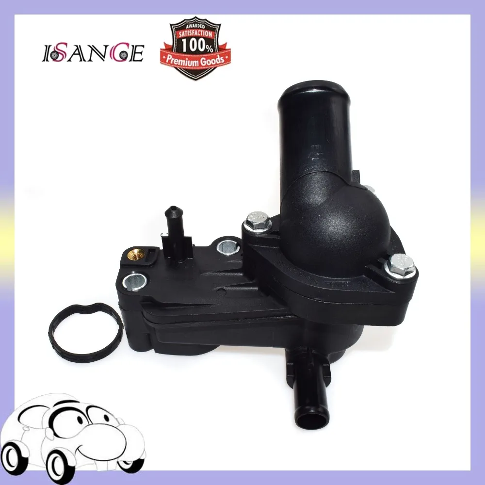 ISANCE Thermostat Housing Water Outlet 1198060 For Ford C Max, Focus C Max, S Max Transit