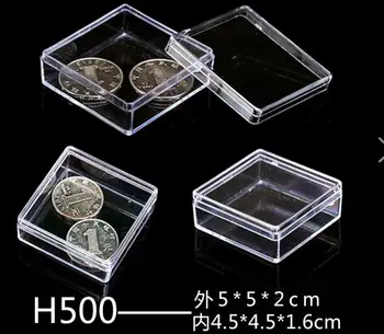 

Multi Size Square Clear Plastic Jewelry Storage Boxes Beads Crafts Case Containers Free Shipping