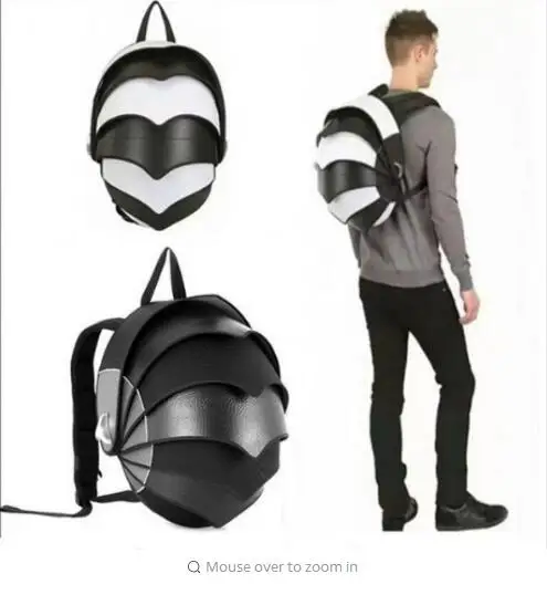 

New motorcycle backpack Helmet Bag doubles shoulder ride Knight locomotive pangolin Tail bag waterproof bag personality cool