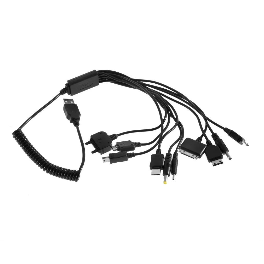 

10 in 1 USB Multi Charger Retractable Phone Cable For iPhone for HTC Universal
