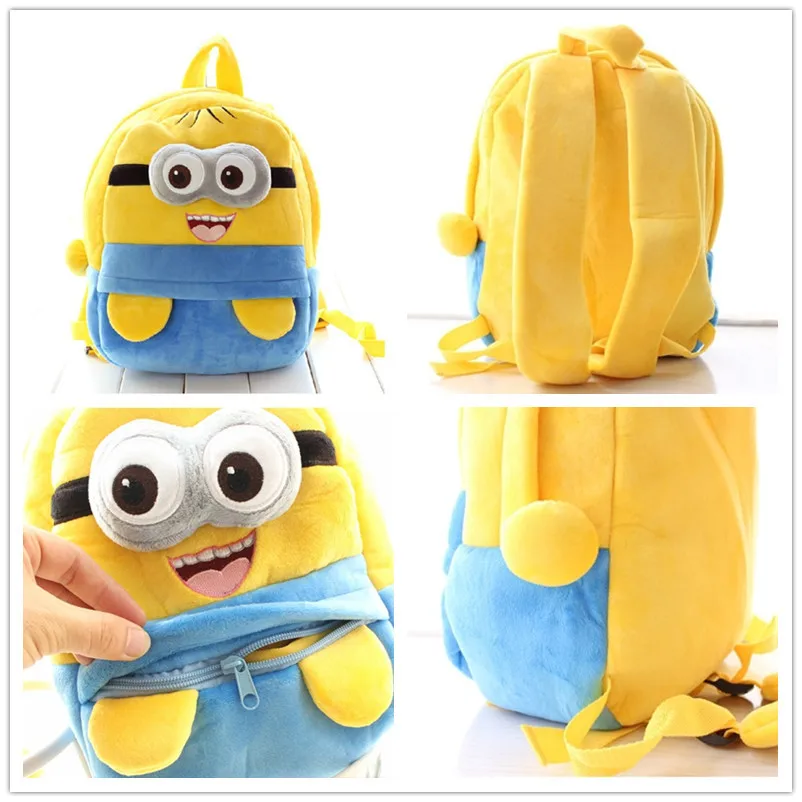 minion backpack Cute Baby Kids Cartoon school bags Minions bag