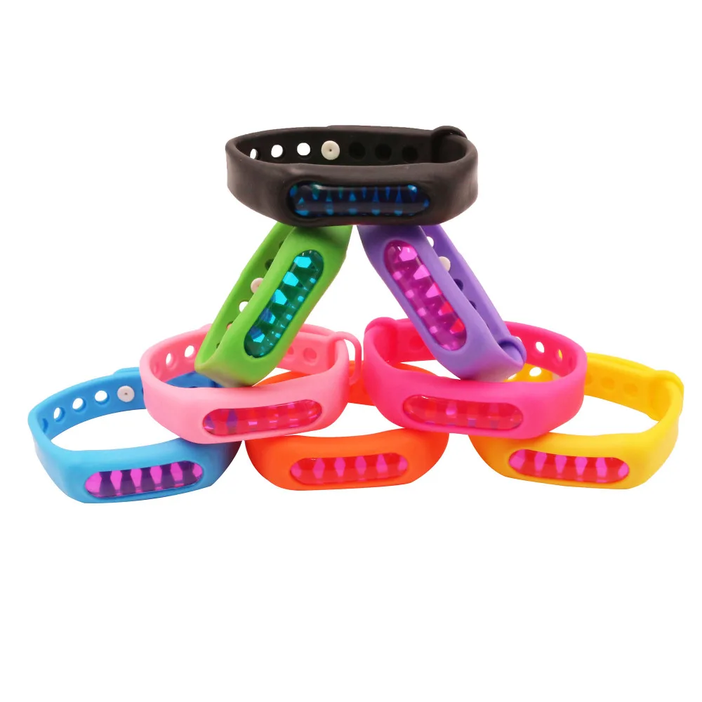 Anti Mosquito Bug Repellent Wrist Band Bracelet Insect Nets Bug Lock