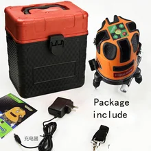 110-240 В роторный лазерный уровень перекрестная линия лазерный горизонтальный и вертикальный лазерный уровень может использоваться на открытом воздухе