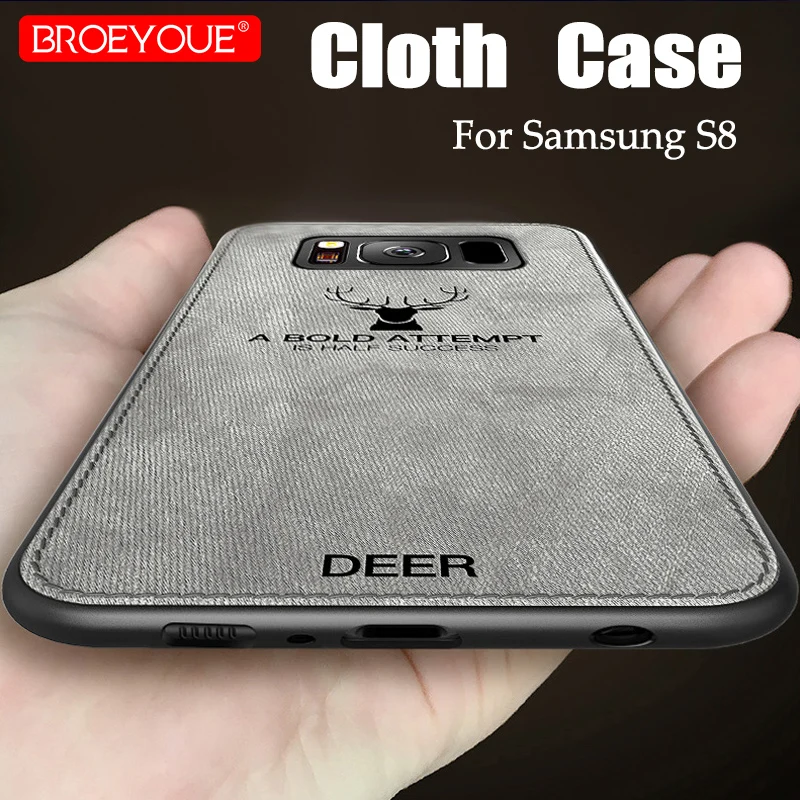 

Soft Cloth Case For Samsung Galaxy S8 S9 Plus S7 Edge Note 9 8 Phon Case For Samsung A6 Plus 2018 J3 J5 J7 J4 J6 Shockproof Case