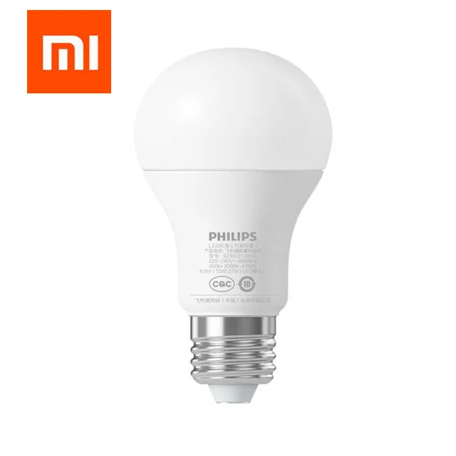 

Original MI Mijia Smart Bulb White LED E27 6.5W 450lm Mi Light Mijia Lamp APP WiFi Light Remote Control With Mi Home App Phones