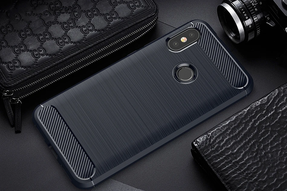 TOMKAS Carbon Fiber Phone Case For Xiaomi Redmi 6 Pro TPU Soft Case For Xiaomi Redmi 6 6A Silicone Cover Coque Fundas Carcasa    (11)