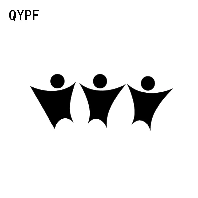 

QYPF 11.6*4.7 Lovely Cartoon Break Dance Decor Car Sticker Vinyl Extreme Movement Graphic C16-2167