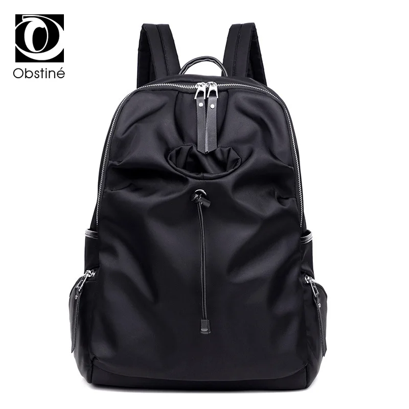 oxford waterproof laptop backpack for women large nylon back pack for ...