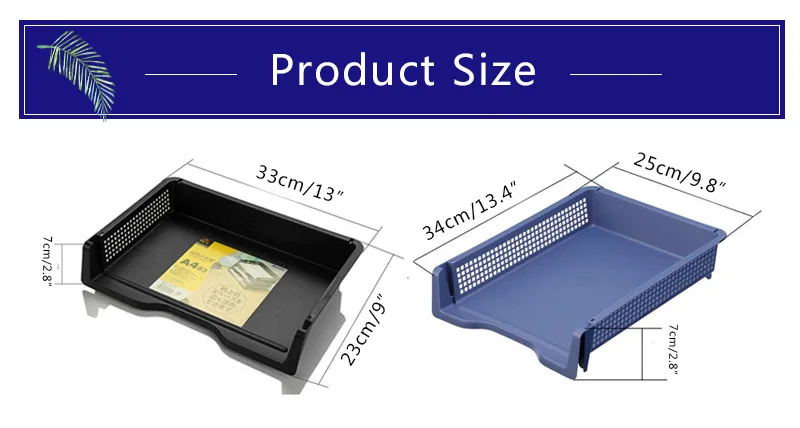 Настольная корзина для хранения файлов, А4, бумажная офисная коробка для хранения, штабелируемые пластиковые отделочные корзины, рама, полка, стойка, Офисная организация