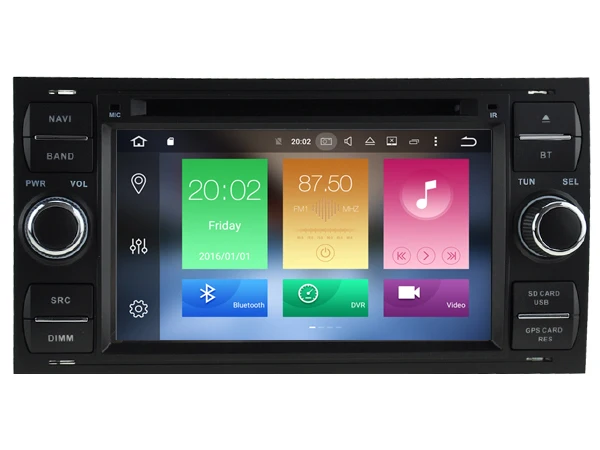Octa 8 Core Android 6 0 font b CAR b font DVD player FOR FORD Focus