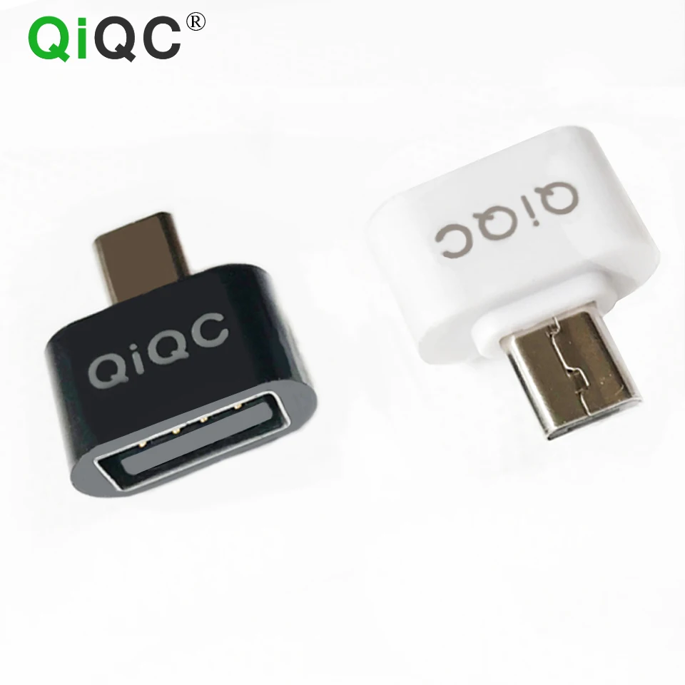 QiQC Мини OTG кабель USB OTG адаптер Micro USB к USB конвертер для Android планшетных ПК