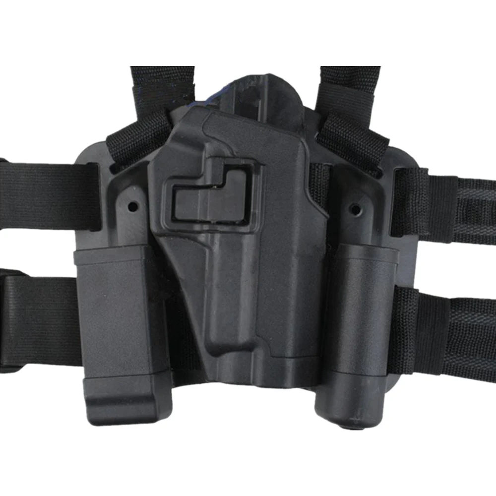 tactical gun holster magazine pouch bag P226 leg sets Blackhawk CQC