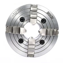 K72-200 с передним креплением 4 Челюсти " дюймовый токарный станок с ЧПУ ПАТРОН