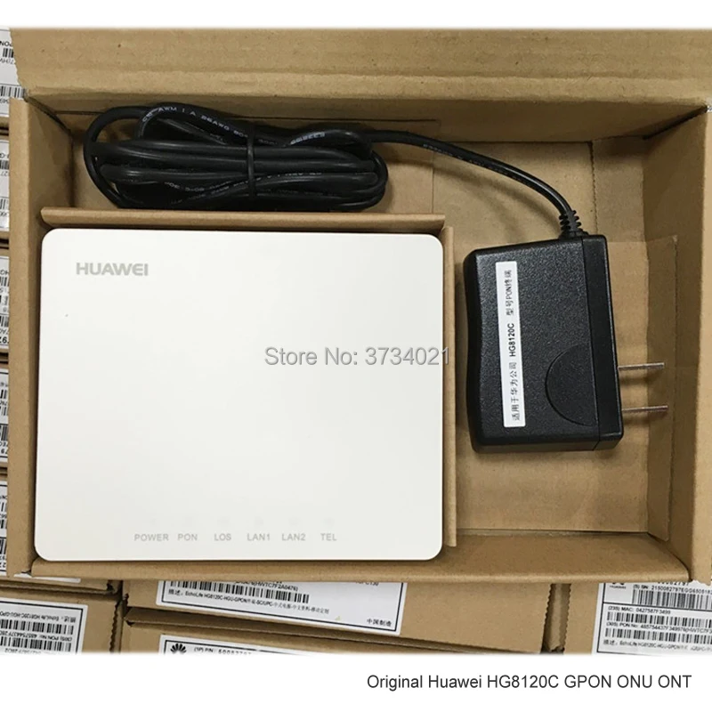 5 шт./лот Huawei GPON HG8120C с оптическим сетевым блоком и оптическим сетевым окончанием 1GE + 1FE + 1 порт ftth GPON ONU волоконный модем HG8120C Viop тел GPON ONU