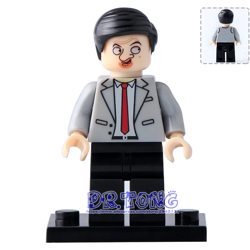 

DR.TONG Single Sale WM440 Mr. Bean Famous Action Figures Movie Characters Building Blocks Bricks Educational Children Gift Toys