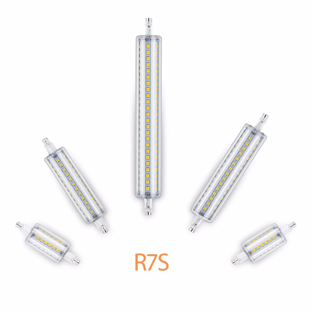

LED Lamp R7S 118mm Corn Bulb 220V 78mm Bombilla LED R7S 135mm Light Bulb 2835SMD 189mm Halogen LED Light For Home 5W 10W 12W 15W