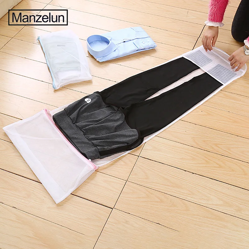 

Washing Machine Laundry Bag Pants Washing Mesh Bag Stockings Net Wash Bags Foldable Travel Washing machine Helpers