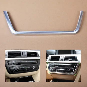 

DWCX New Chrome Dashboard Front Center Console Cover Trim for BMW 3 4 Series F30 F31 F32 F34 F36 316 318 320 420 2013 2014 2015