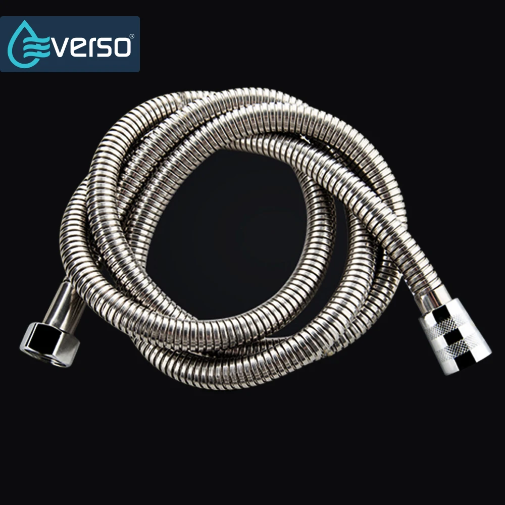 EVERSO 150CM Stainless Steel Shower Hose Soft Shower Pipe Flexible
