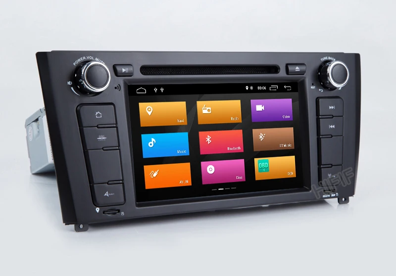 Perfect HIFIF Android 8.1CAR DVD player FOR BMW 1 SERIES E81 E82 E83 E87 E88 2004-2012 car audio stereo Multimedia GPS 8Core 4GB+32GB 10