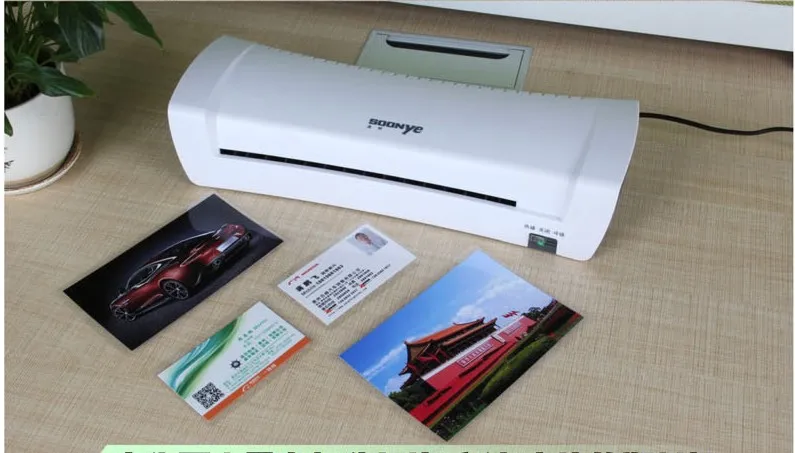 Quente Lote Deli Bolsa Laminador Filme 4r 8c 6 Polegada 110x160mm Tamanho 70 Mic Foto Documentos Pet 100 Pçs - Mod. 188685 7 filme 4r 8c 6 polegada (110x160mm) tamanho