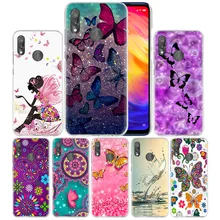 Чехол с мандалой и бабочкой для Xiao mi Red mi Go Note 7 6 6A Pro S2 5 4X mi A1 A2 9 mi x 3 5G 8 lite Play F1 жесткий чехол для телефона из ПК