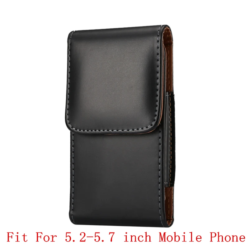 

Belt Clip Mobile Phone Case Leather Holster For iphone 6 Plus Vertical Pouch Cover for Samsung Galaxy Note S6 Edge Plus 5.2-5.7"