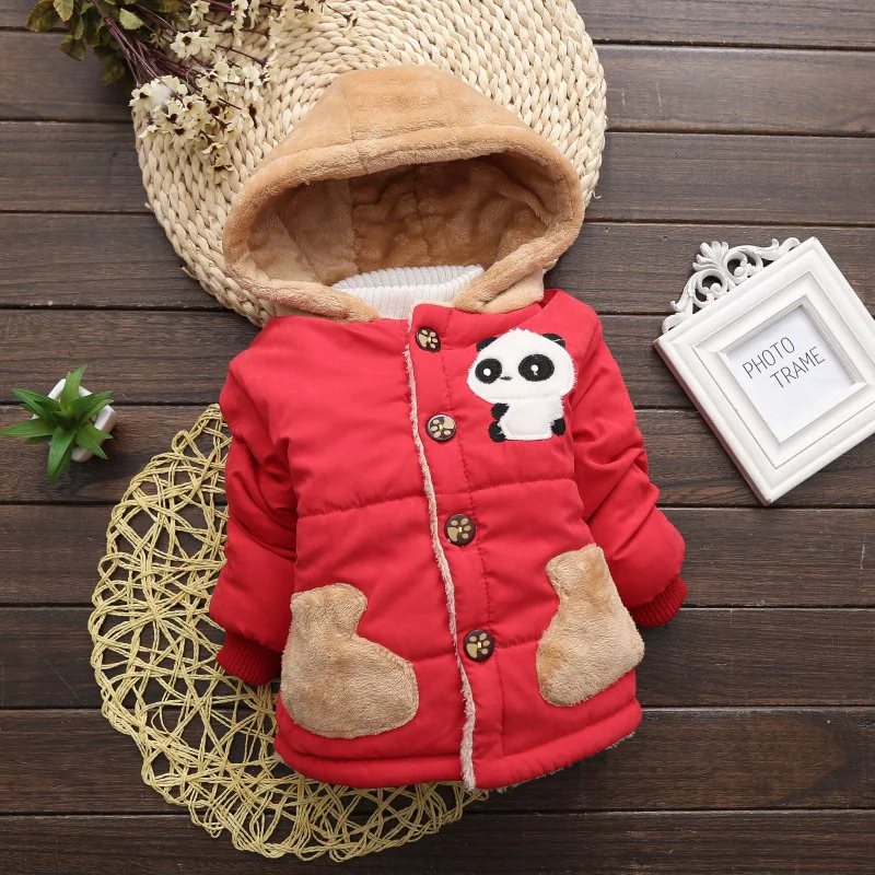 KEAIYOUHUO/ зимняя Рождественская куртка для маленьких девочек; повседневная куртка для девочек; пальто; детская теплая хлопковая верхняя одежда; пальто; детская одежда