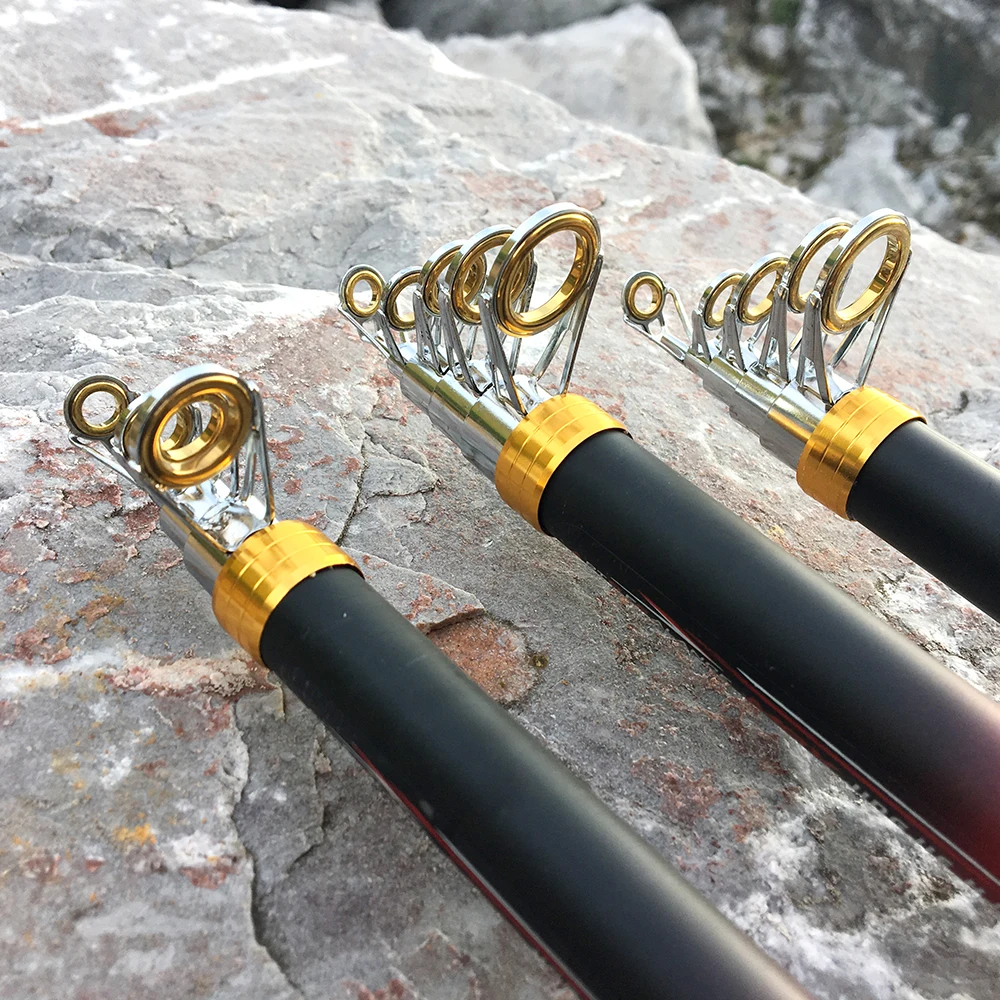 GHOTDA Carbon Spinning Telescopic Fishing Rod Fishing Tackle Ocean GHOTDA Carbon Spinning Telescopic Fishing Rod Fishing Tackle Ocean