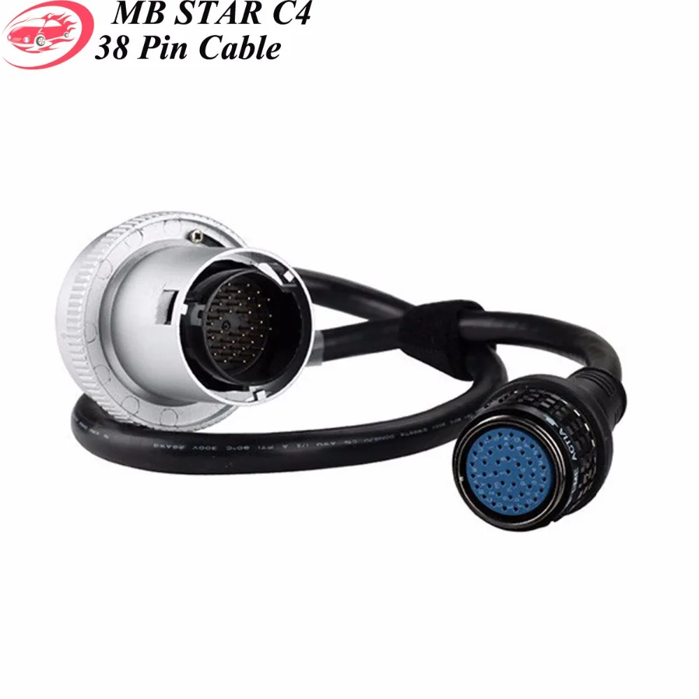 Prix pour Haute Qualité MB Star C4 38 broches Câble pour SD Connect C4 Connecteur 38Pin Câble Star Outil De Diagnostic En Stock Expédition Rapide Prix pour Haute Qualité MB Star C4 38 broches Câble pour SD Connect C4 Connecteur 38Pin Câble Star Outil De Diagnostic En Stock Expédition Rapide