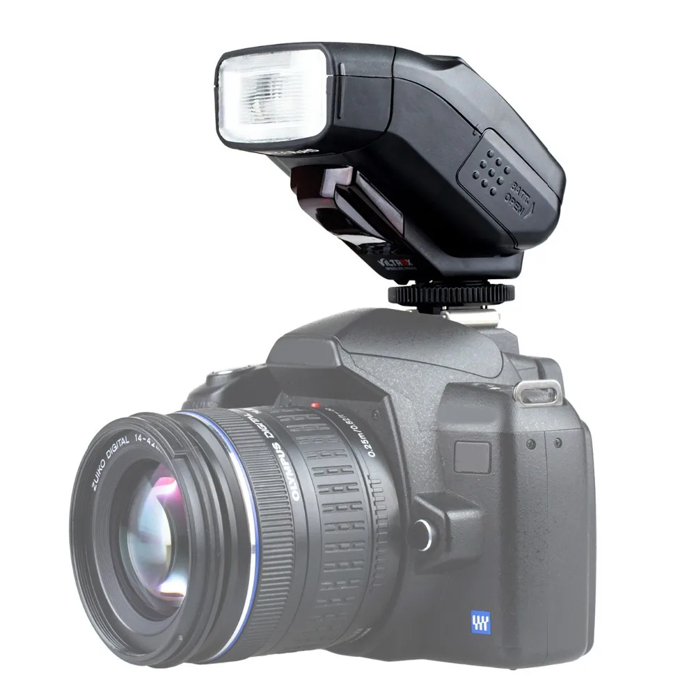 Viltrox JY 610 II на камере Миниатюрная лампа вспышка JY610 Speedlight для Nikon Canon Pentax Olympus сумка