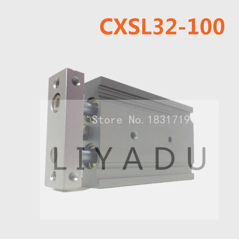 

CXSL32-100 Duplex double bar cylinder ball bearings Pneumatic components CXSL32X100