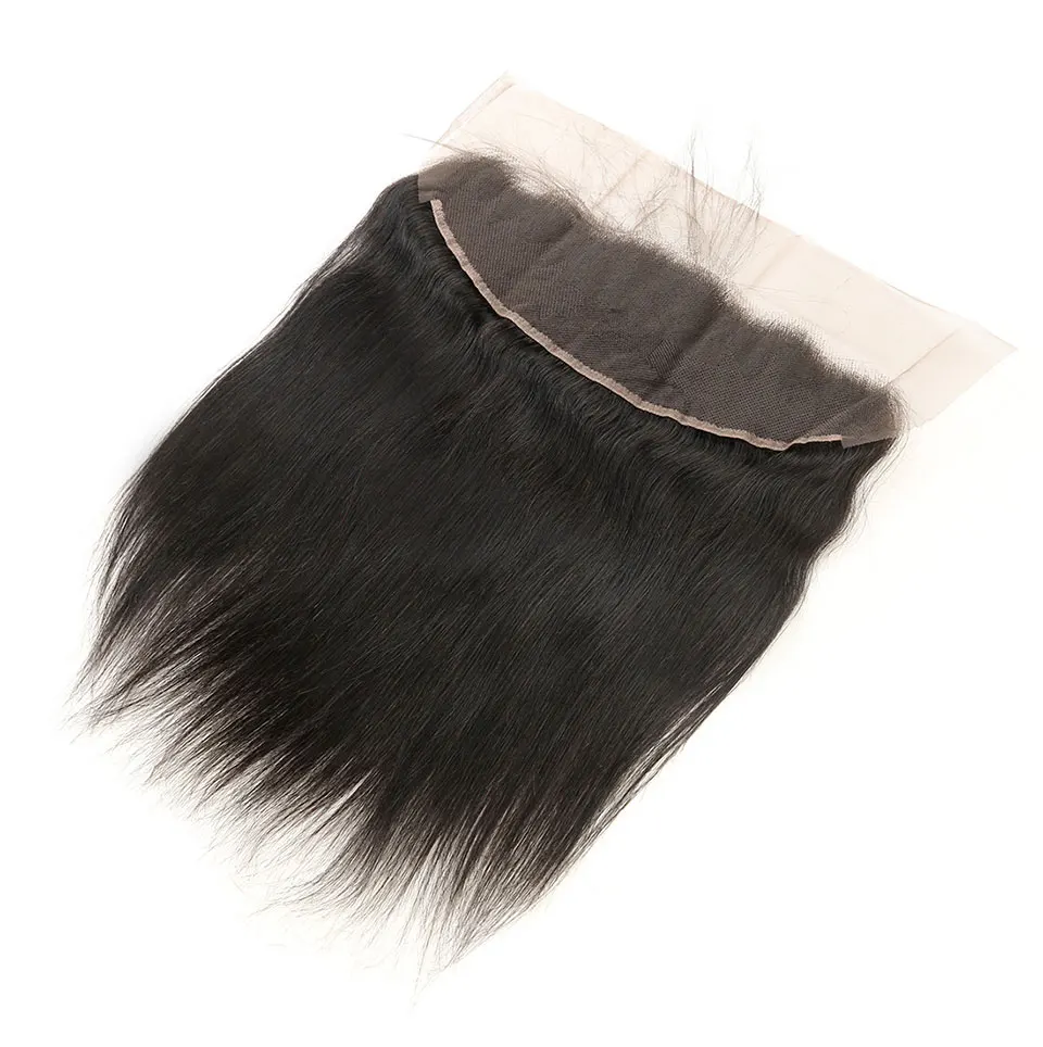 Hair Villa Remy Peruvian Straight Lace Frontal Closure 13x4 Pre plucked Human Hair Ear to Ear Human Hair Free Part Lace Frontal (19)