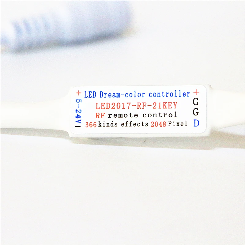 DC5V 12В 24В 2 4G беспроводной RF RGB 21Key пульт дистанционного управления Мечта Цвет