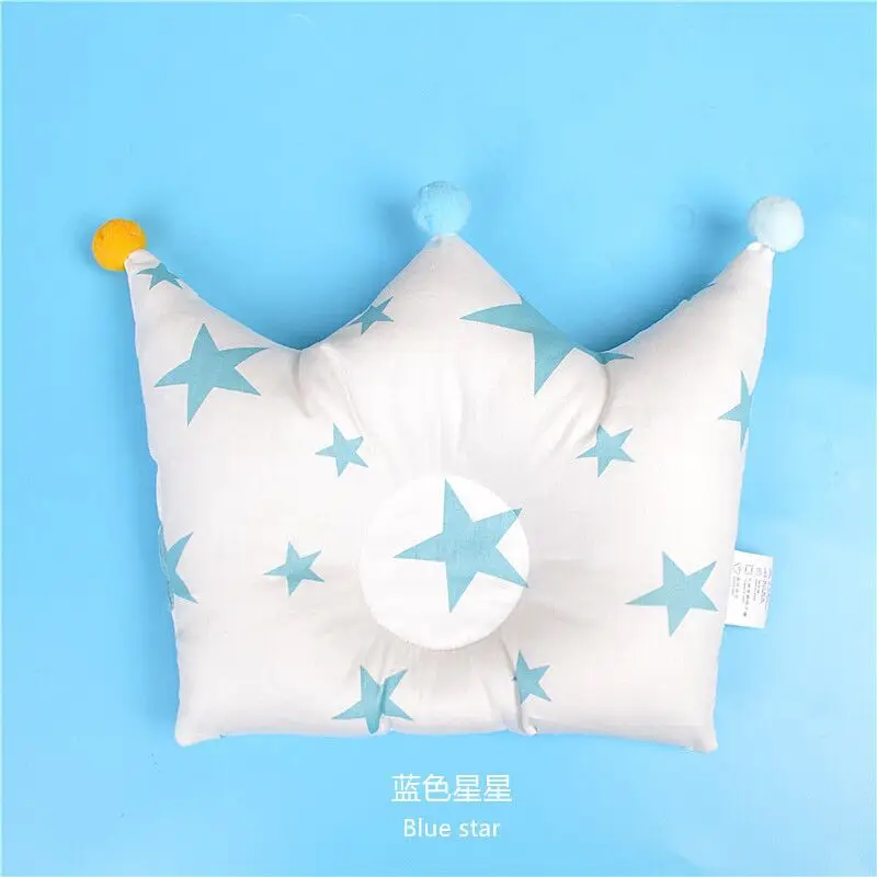 Детская подушка для придания формы, предотвращающая появление короны для младенцев, постельные принадлежности, подушки для новорожденных мальчиков и девочек, украшение комнаты, аксессуары для детей 0-12 месяцев