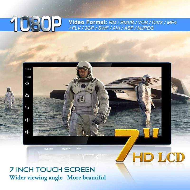 

ESHOWEE 7 Inch HD Bluetooth MP3 Player Mp5 Multimedia Player 16G Memory Universal GPS Navigation WIFI Player Navigation Machine