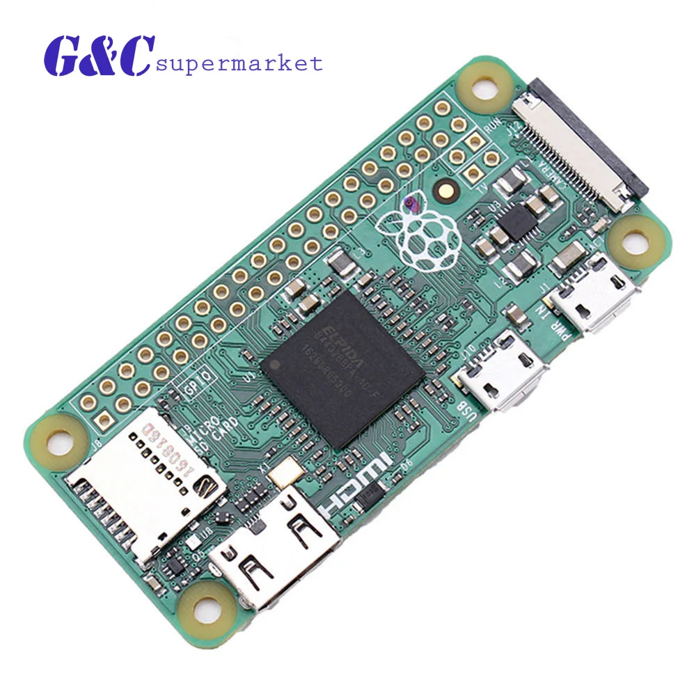 

Raspberry Pi zero Pi0 Board Version 1.3 with BCM2835 1GHz ARM11 core 512MB Pi0
